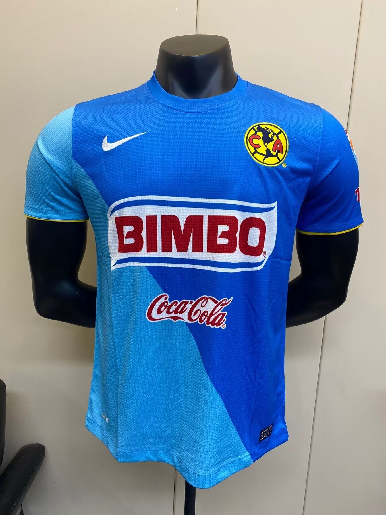 AAA Quality Club America 13/14 Third Blue Soccer Jersey